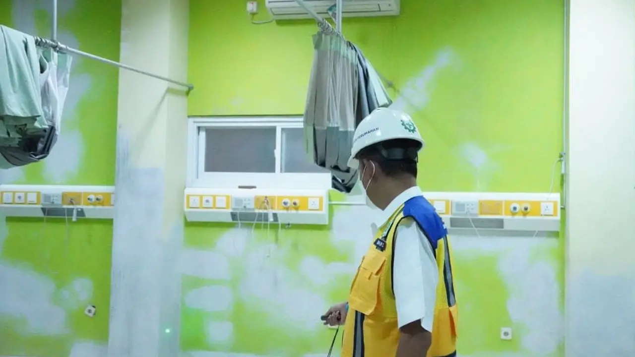 Kementerian PUPR mempercepat perbaikan Rumah Sakit Umum Daerah (RSUD) Sayang yang terdampak gempa Cianjur, Jawa Barat. (Dok Kementerian PUPR)