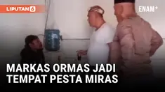 Viral! Warga Gerebek Pesta Miras di Markas Ormas