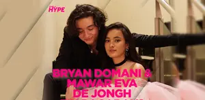 Bryan Domani dan Mawar Eva de Jongh Makan Malam Keluarga, Pacaran?