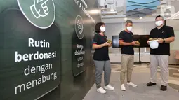 Bank DBS Indonesia meluncurkan rekening Green Savings yang memberikan kemudahan bagi nasabah untuk menabung sekaligus memberikan kontribusi sosial kepada wirausaha sosial, Krakakoa. Bank DBS Indonesia berkomitmen dalam membangun masyarakat berkelanjutan dan kelestarian lingkungan. (Liputan6.com/DBS)