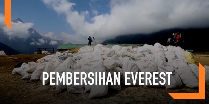 VIDEO: Sampah 10.000 Kg dan 4 Jenazah Ditemukan di Everest