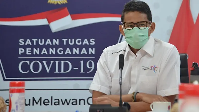 Menparekraf Sandiaga Uno Minta Bali Diprioritaskan dalam Program Vaksinasi Covid-19