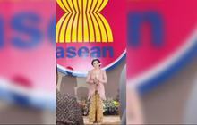 Tampil Berkebaya dan Rambut Disanggul, ini Potret Cantik Amora Anak Kris Dayanti saat Tampil di  Acara HUT ke-57 ASEAN