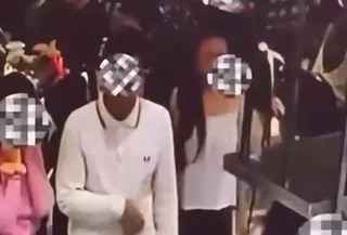 Viral Wanita Ditendang Pria di Mal Jakpus