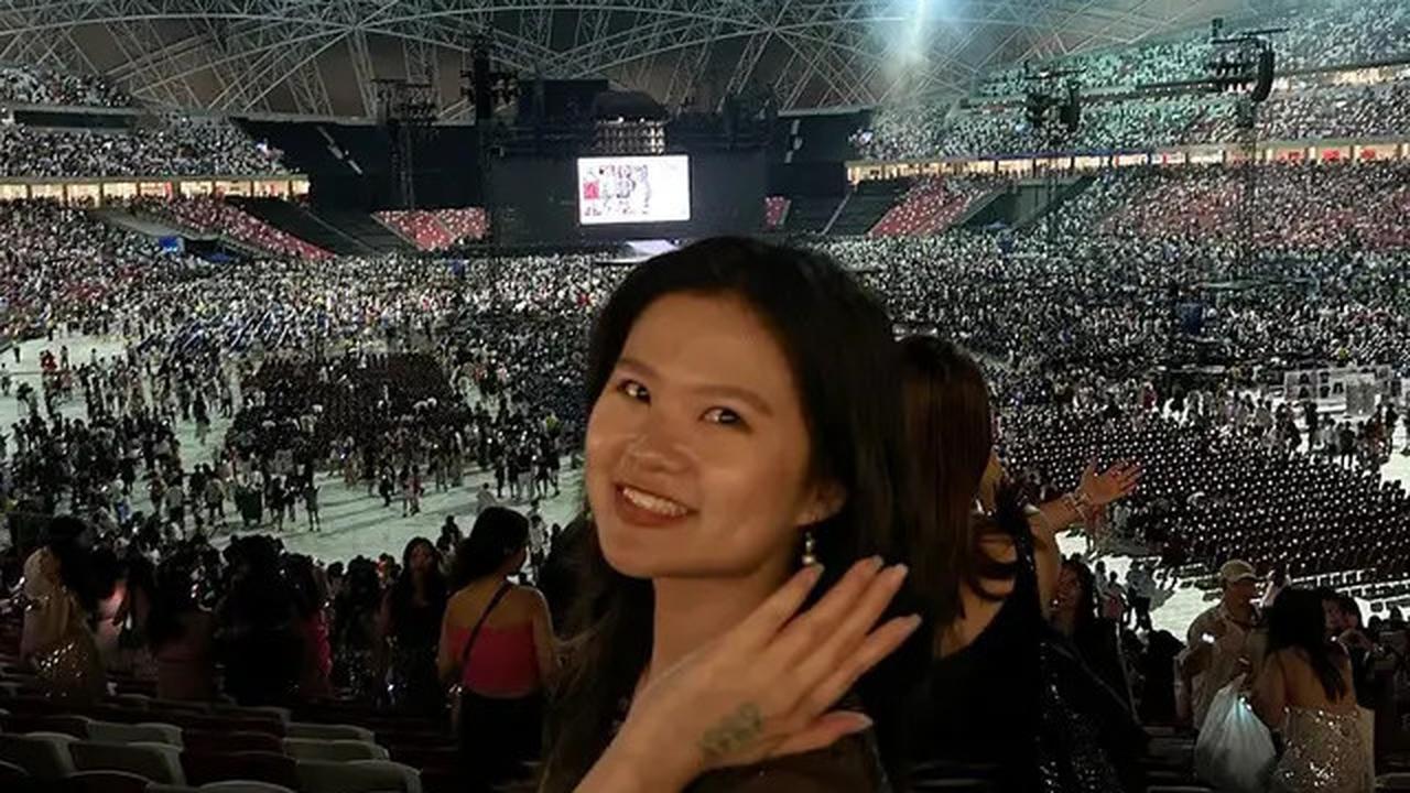 6 Potret Felicia Tissue Kenang Konser Taylor Swift di Singapura, Tepat Setahun Lalu