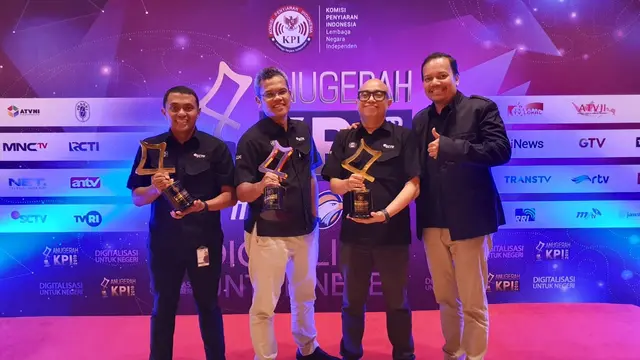 SCTV dan Indosiar terima Piala Anugerah KPI 2019