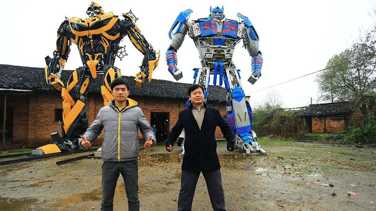 Transformer dari Mobil Bekas (c)