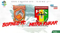 Liga 1 2018 Pusamania Borneo FC Vs Mitra Kukar (Bola.com/Adreanus Titus)