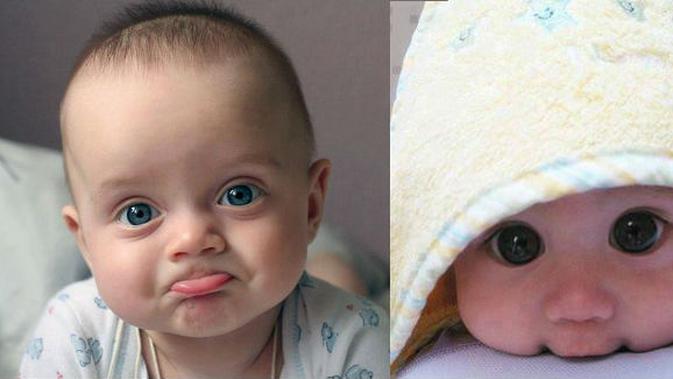 Kumpulan Foto  Bayi Bermata Lebar  Yang Akan Membuat Anda 