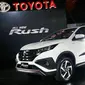 All new Toyota Rush hadir dengan sederet ubahan. Tampilannya kini lebih gagah dan beda jauh dengan pendahulunya. (Arief/Liputan6.com)