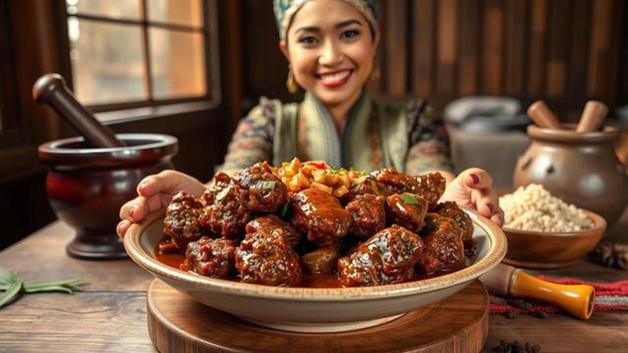 Cara Masak Rendang dengan Bumbu Jadi dari Pasar, Praktis dan Autentik