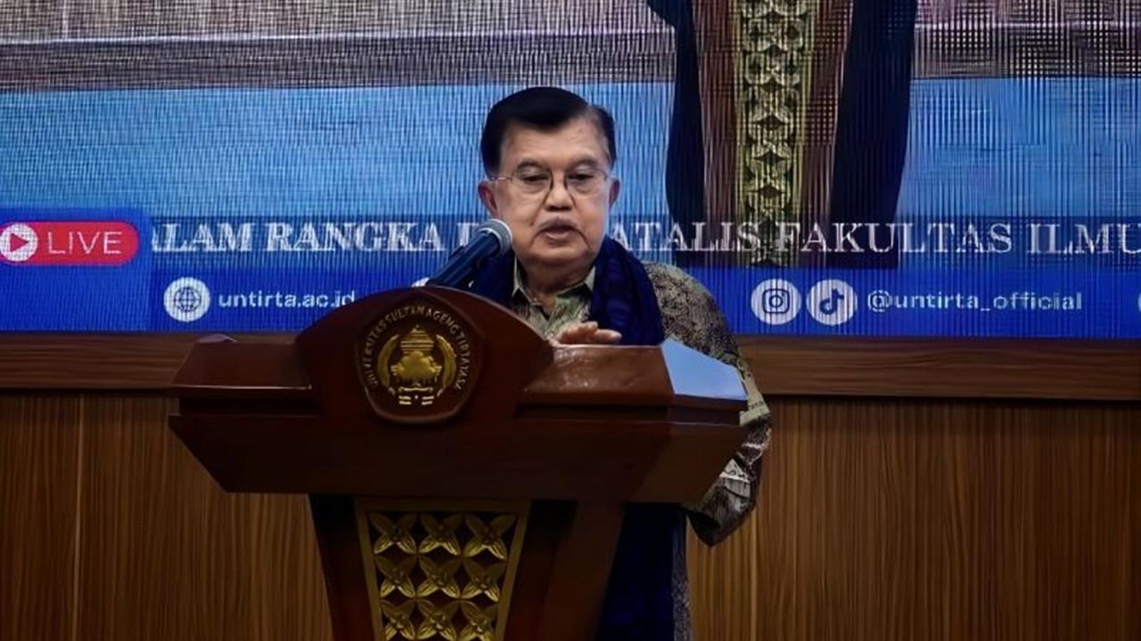 Jusuf Kalla Beberkan Strategi Bangsa Hadapi Dampak Konflik Global: Perkuat Iptek & Wirausaha Muda