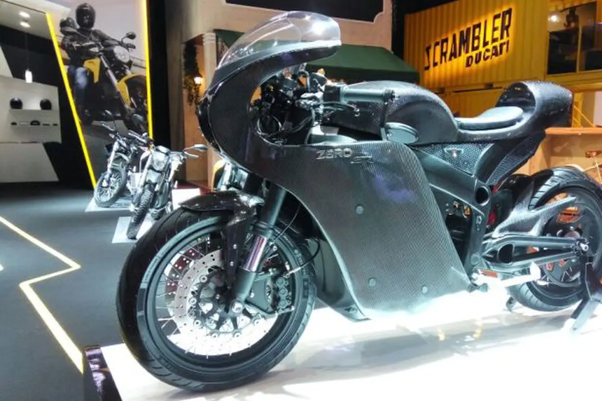 Cafe Racer Listrik Tampil Nyentrik