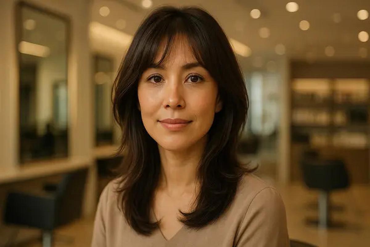 9 Model Rambut Layer untuk Ibu-Ibu Usia 30--40 Tahun agar Wajah Terlihat Tirus, Tampil Fresh di 2025