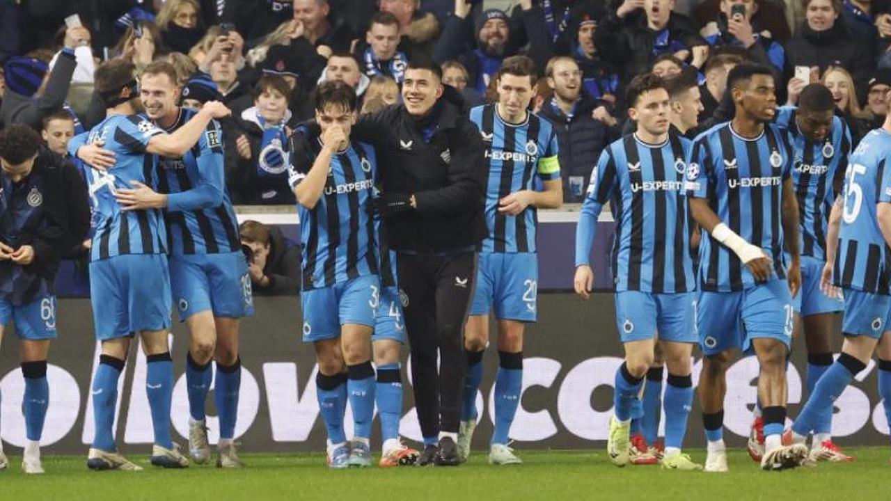 Hasil Club Brugge Vs Atalanta 2-1, Gol Penalti Gustaf Nilsson saat Injury Time Bawa Kemenangan Blauw-Zwart