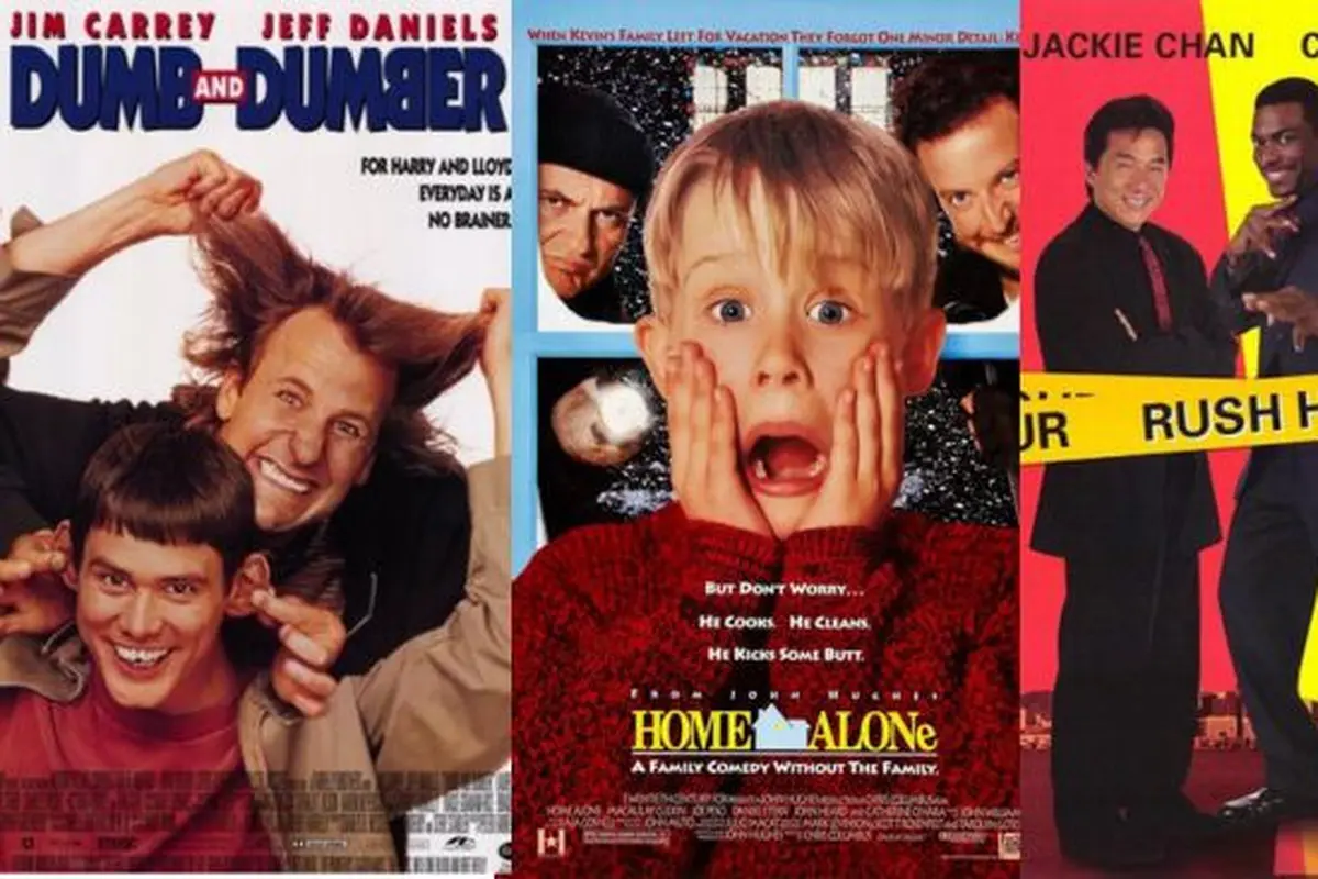 Poster Dumb & Dumber, Home Alone, Rush Hour (Credit: imdb)