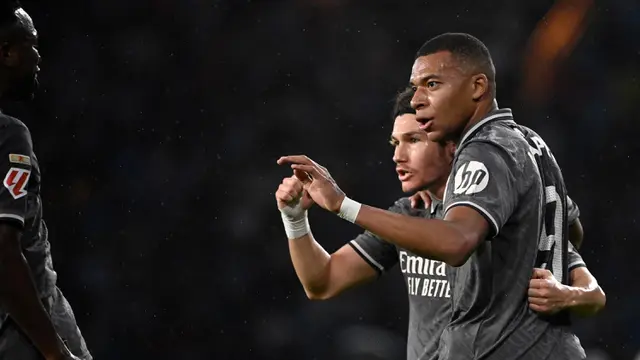 Bermain Tandang, Real Madrid Tundukkan Celta Vigo