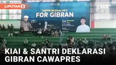 Gibran Didukung Maju Jadi Cawapres oleh Ribuan Kiai dan Santri di Pati