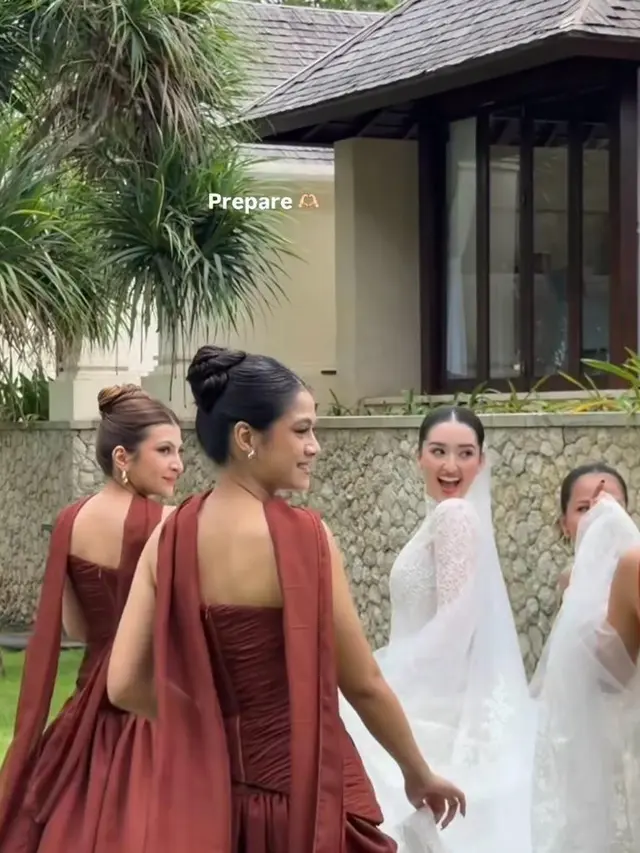 Gaya Kompak Bridesmaid di Pernikahan Ranty Maria & Rayn Wijaya, Dea Annisa hingga Hana Saraswati Tampil Anggun dalam Dress Cokelat