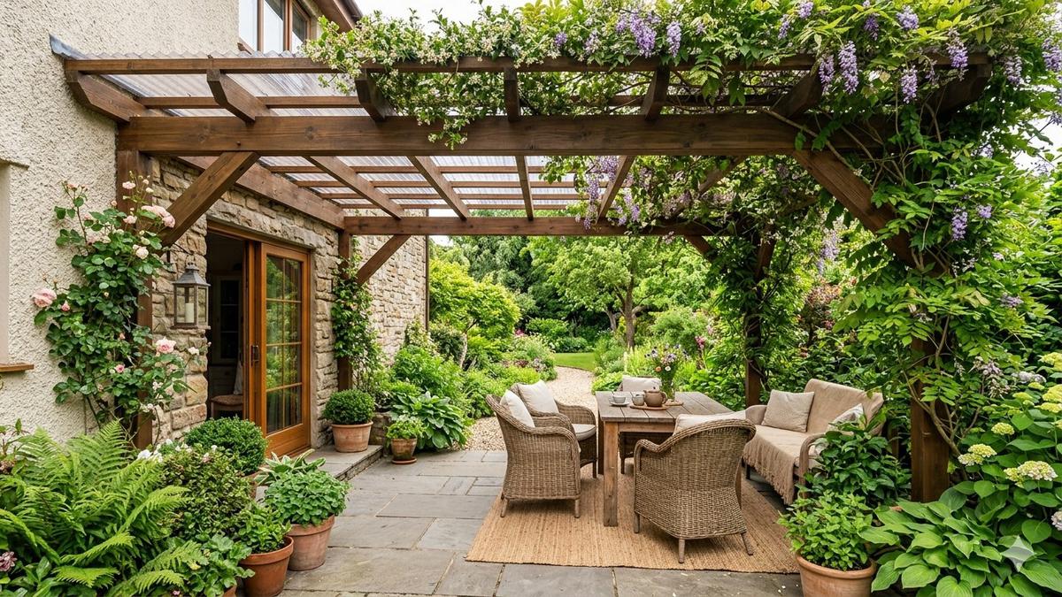 7 Desain Kanopi Teras Alderon yang Tahan Panas dan Hujan, Modern dan Tahan Cuaca