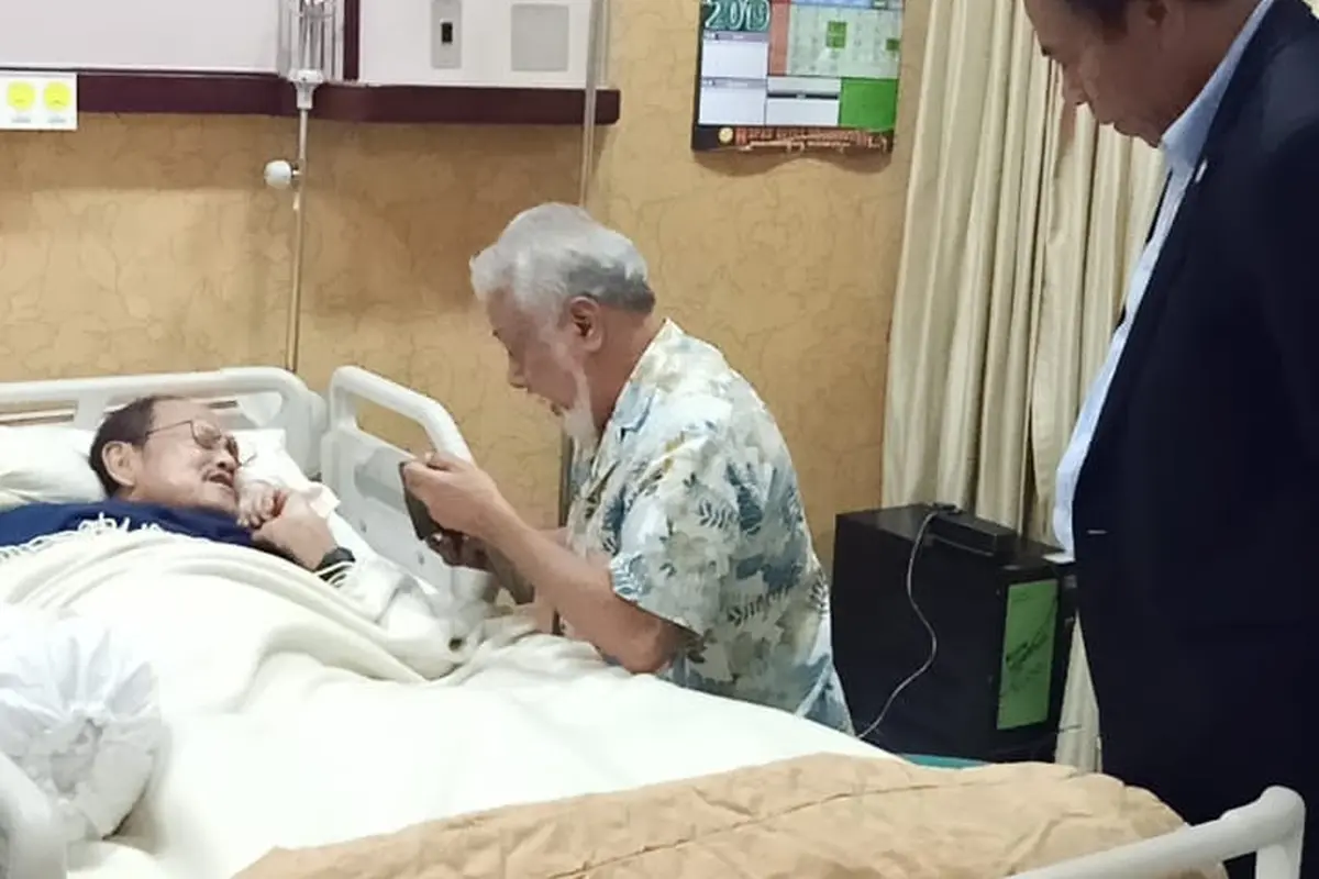 Mantan Presiden Timor Leste Xanana Gusmao viral di media sosial saat videonya menjenguk BJ Habibie tersebar. (Dokumentasi Kedutaan Besar Timor Leste untuk Indonesia)