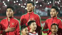 Kiper Timnas Indonesia U-19, Muhammad Riyandi. (Bola.com/Aditya Wany)