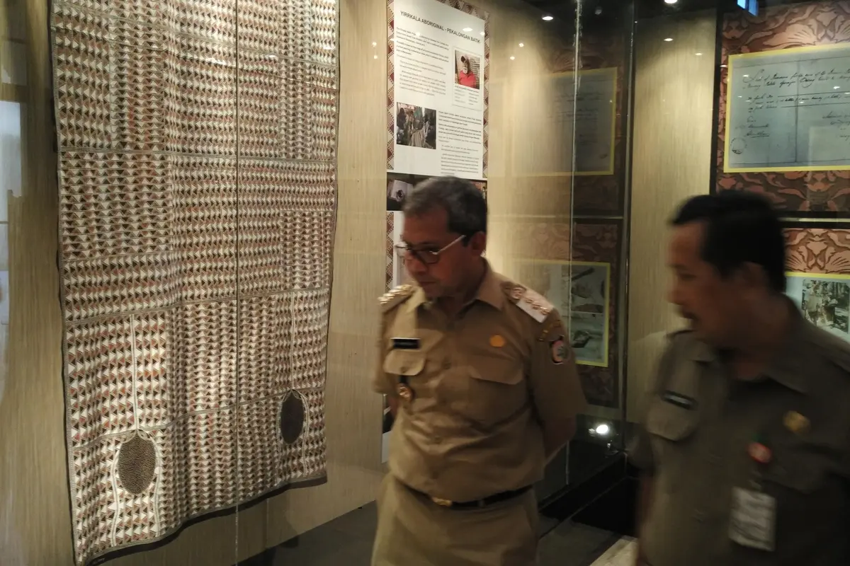Batik Langka Australia Ini Disimpan di Museum Kota Daeng