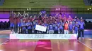 Surabaya Samator akhirnya memastikan diri sebagai peringkat ketiga putra Proliga 2026. Dalam laga penentu atau leg ketiga yang berlangsung di GOR Amongrogo, Yogyakarta, Kamis (23/4/2026) malam, tim asuhan Rodolfo Sanchez sukses menumbangkan Jakarta Garuda Jaya 3-0 (25-19, 25-17, 25-20). (Dok. PBVSI)