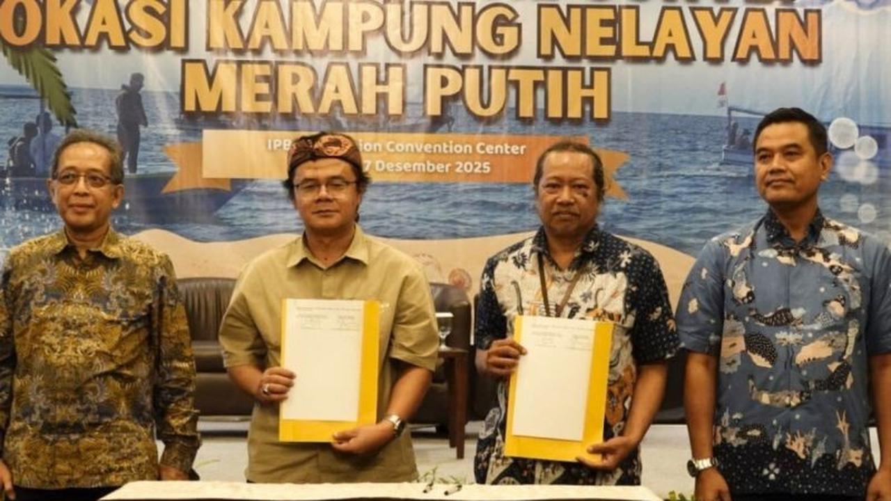 IPB dan KKP Paparkan Hasil Survei Lokasi Strategis Kampung Nelayan Merah Putih untuk Ekonomi Biru