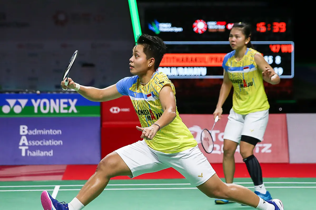 FOTO: Bungkam Wakil Tuan Rumah, Greysia / Apriyani Juara Thailand Terbuka
