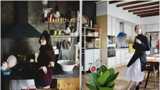 Potret rumah seleb dengan gaya industrial (Sumber: Instagram/@sabaidieter)