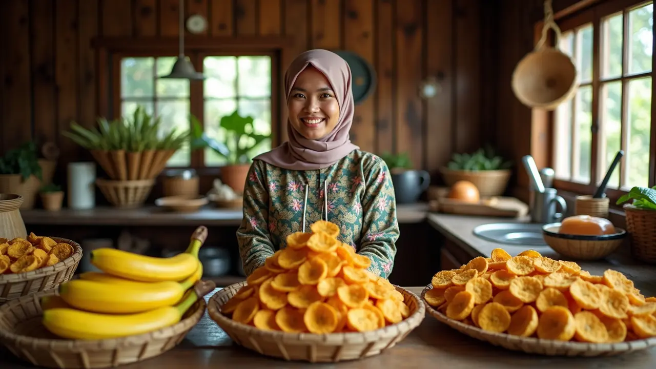 cara membuat sale pisang