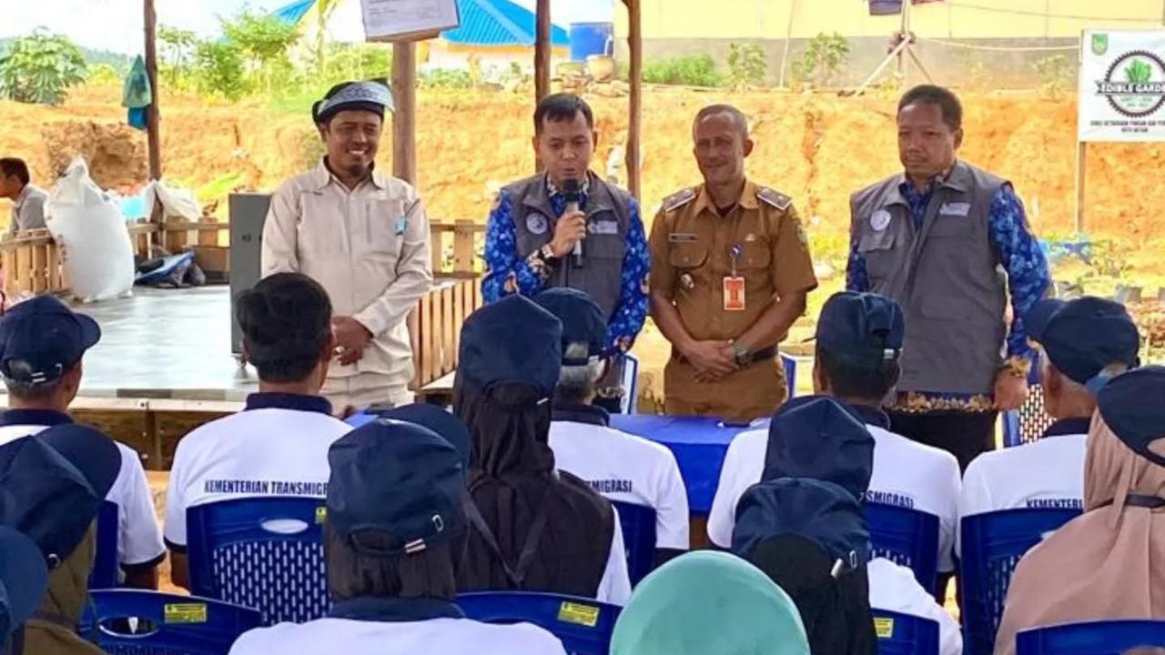 Pelatihan Calon Transmigran di Kawasan Transmigrasi Rempang Eco-City