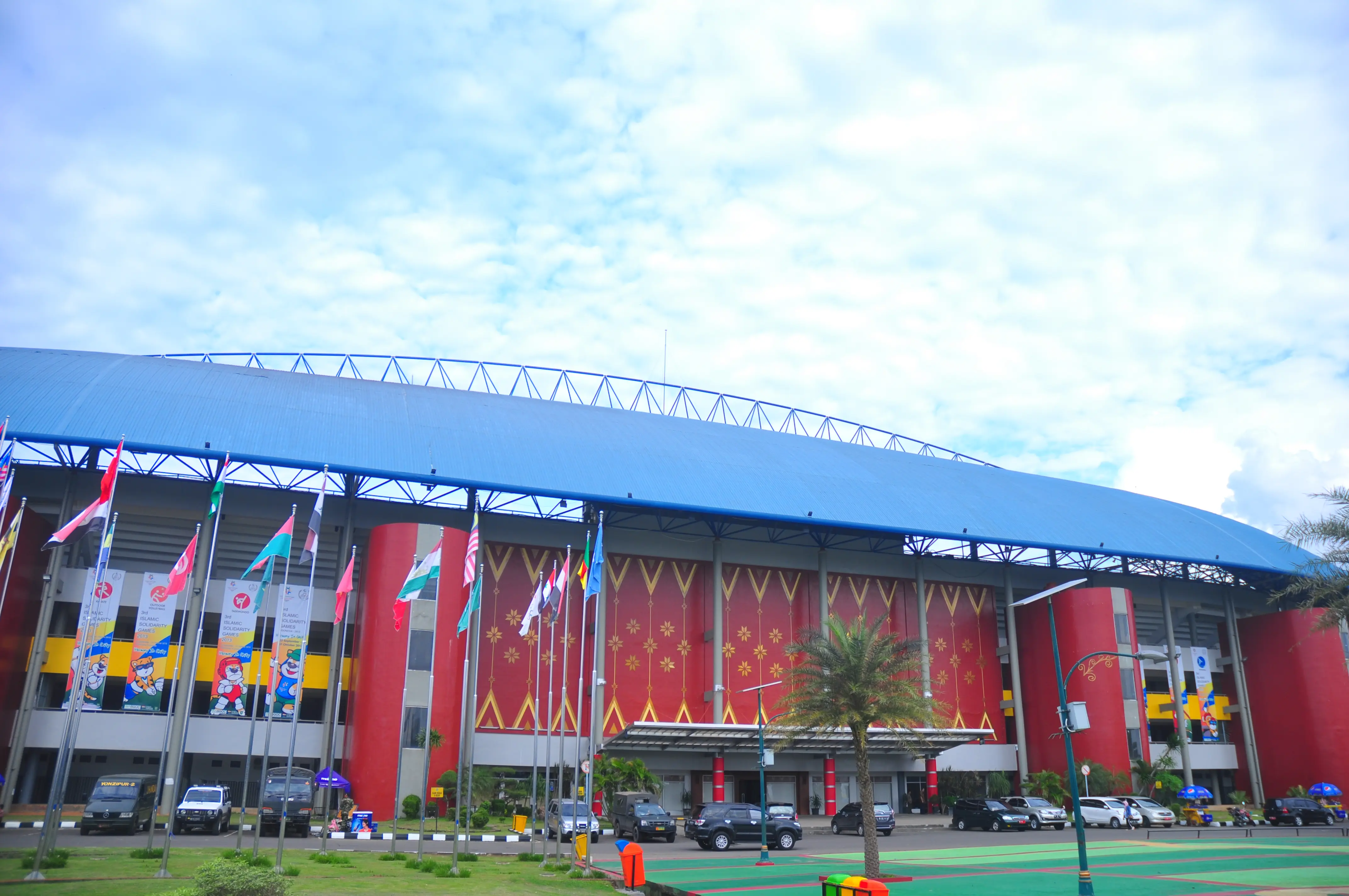 Stadion Gelora Sriwijaya Jakabaring (Bola.com/Riskha Prasetya)