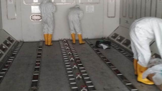 Pesawat Batik Air Yang Membawa Wni Dari Wuhan Jalani Proses Sterilisasi News Liputan6 Com