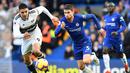 Didatangkan dengan mahar 57 juta pound, Jorginho tampil impresif lini lini tengah Chelsea. Bermain bersama Ngolo Kante, Jorginho telah melakukan 22 tekel musim ini. (AFP/Daniel Leal Olivas)