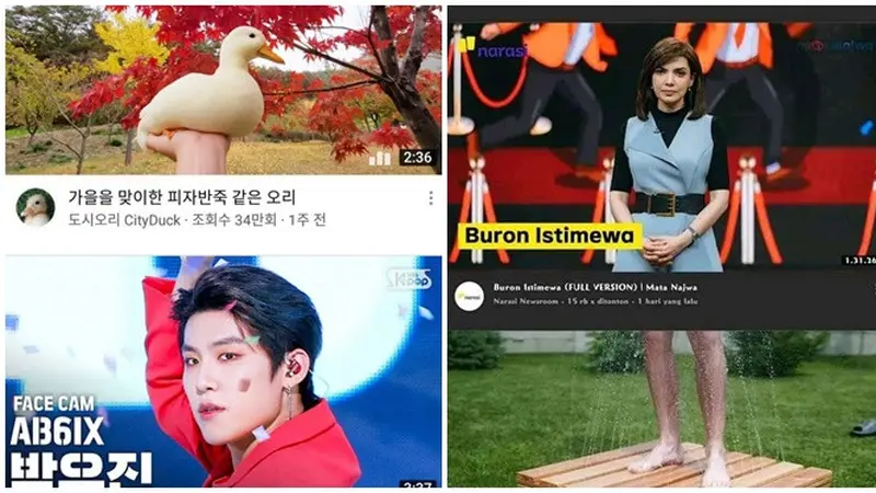 Momennya Pas, 6 Potret Tangkapan Layar Timeline YouTube Ini Bikin Ketawa Geli