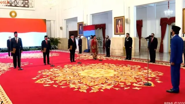 Presiden Joko Widodo atau Jokowi melantik Purbaya Yudhi Sadewa sebagai Ketua Dewan Komisioner LPS.