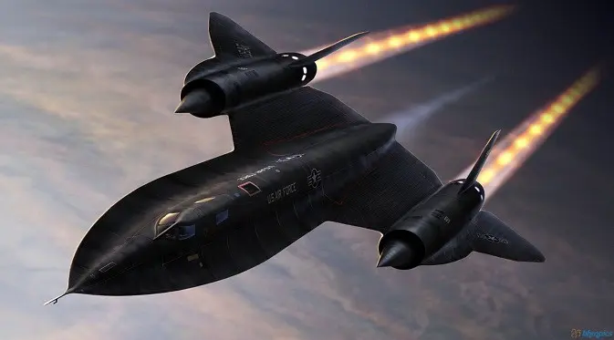 Pesawat SR-17 Blackbird. (Foto: NASA)