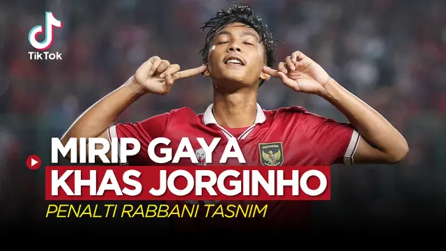 VIDEO TikTok Bola: Momen Piala AFF U-19 2022, Aksi Tendangan Penalti Rabbani Tasnim yang Ikuti Gaya Khas Jorginho