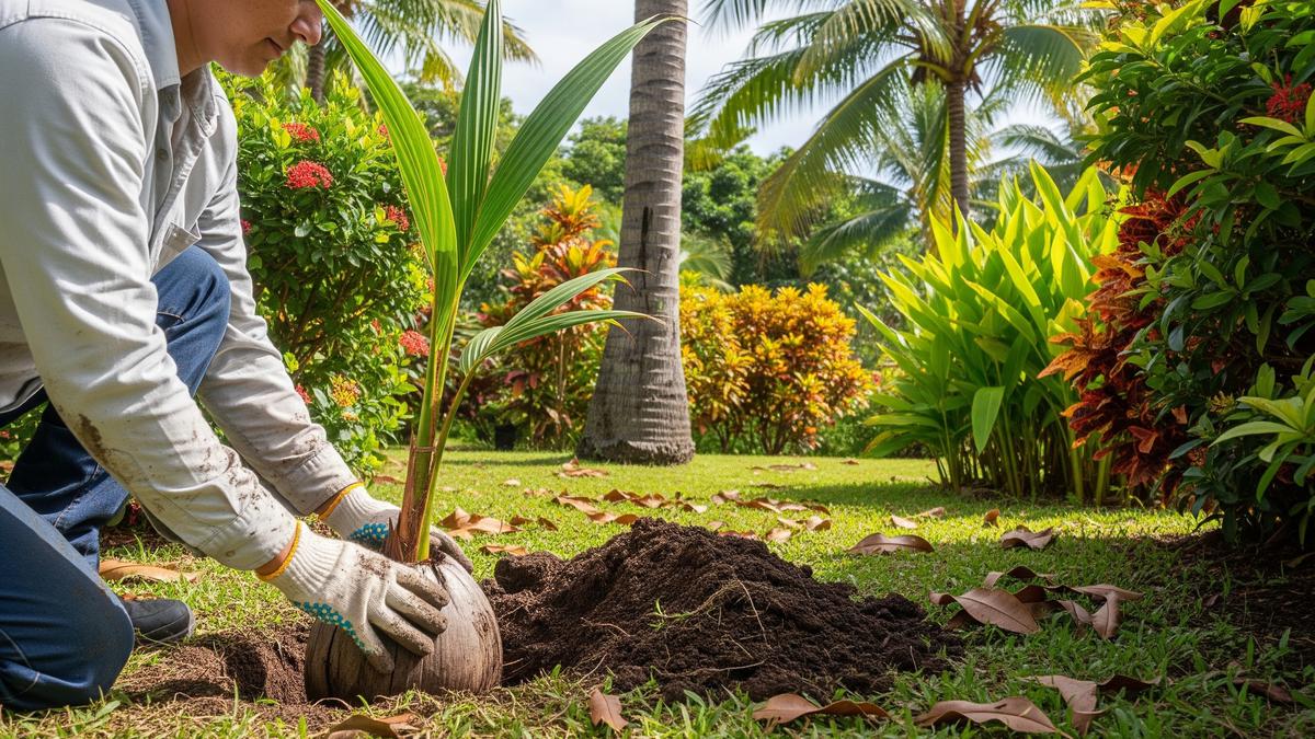 7 Cara Menanam Kelapa di Lahan Terbatas Lengkap dengan Perawatan Agar Cepat Berbuah