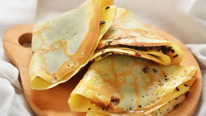 Ilustrasi crepes. (Pexels/@hakim-santoso-357914)