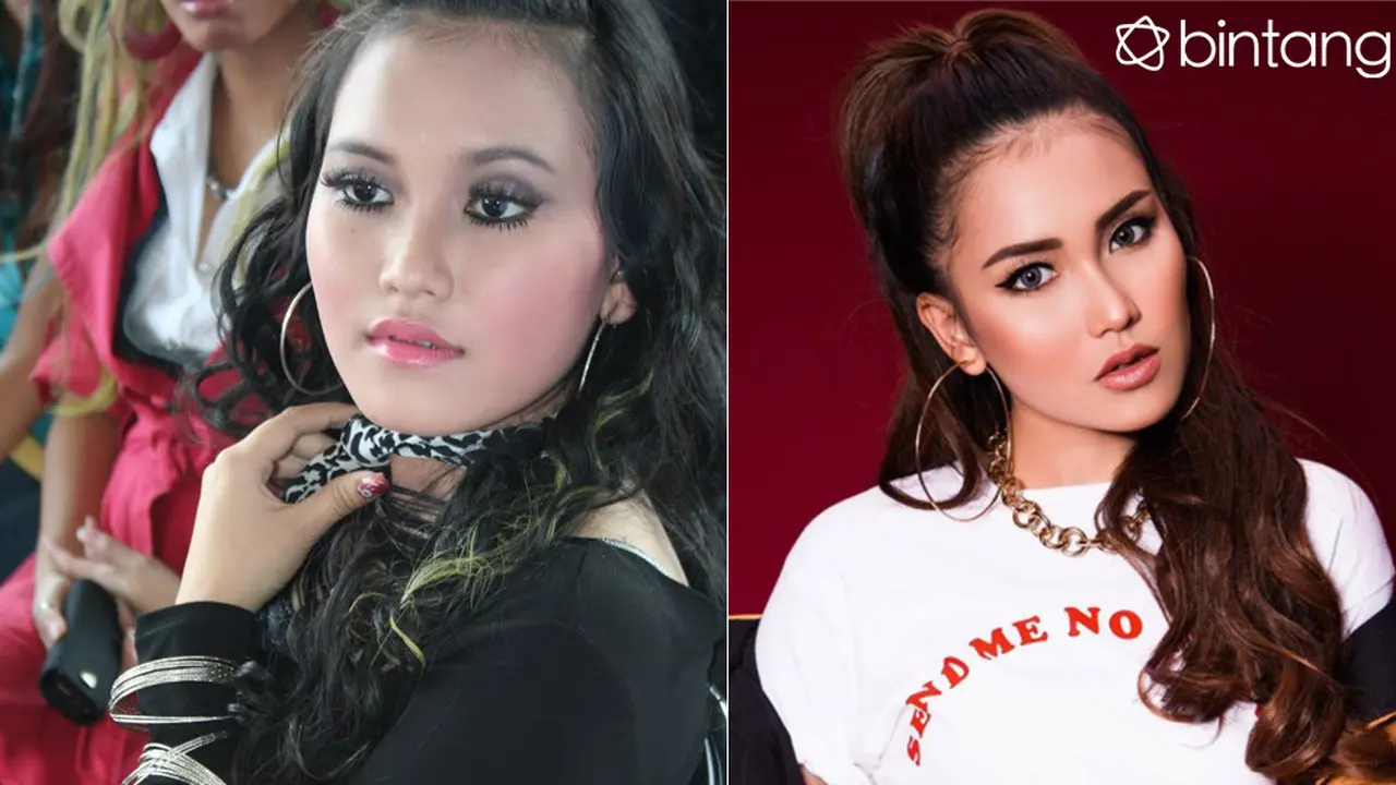 Kepo? Ini Perbedaan Makeup Ayu Ting Ting Zaman Old dan Zaman Now