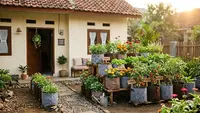 7 Inspirasi Kebun Mini dari Karung di Halaman Rumah, Ide Cerdas Berkebun di Lahan Sempit