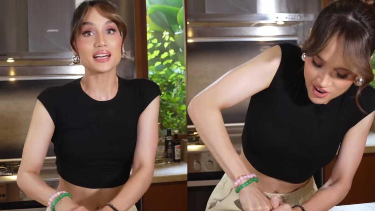 8 Potret Dapur Rumah Cinta Laura, Gayanya saat 'Ngulek' Sambal Curi Perhatian