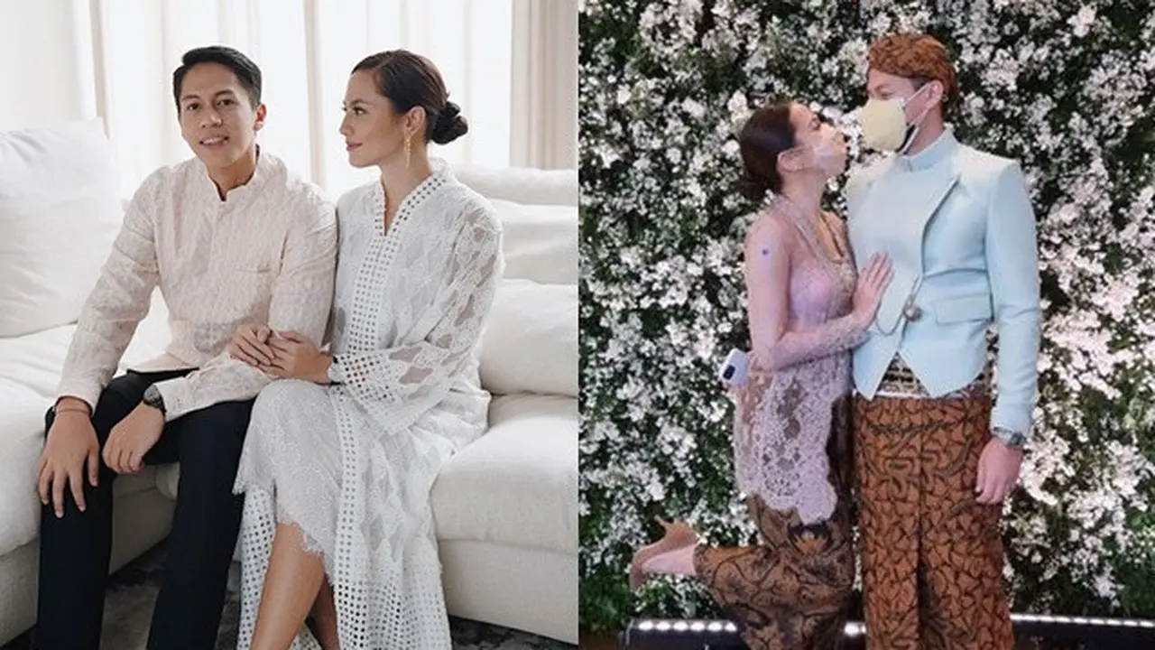 7 Momen Pevita Pearce di Pengajian dan Pernikahan Adik Arsyah Rasyid, Serasi