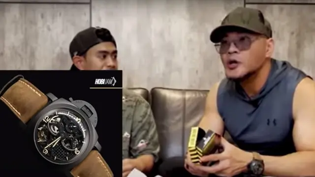 Ulasan jam tangan Deddy Corbuzier. (Foto: Dok. YouTube Hobijam TV)