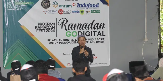 Gelar Ramadan Fest 2024, JIP Digitalisasi Para Pemuda dan UMKM di Bogor