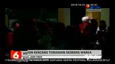 Selain membuat sejumlah warga di Desa Sumberbrantas, Bumiaji, Kota Batu, Jawa Timur, memutuskan mengungsi, terjangan angin kencang juga membuat seorang warga meninggal dunia.