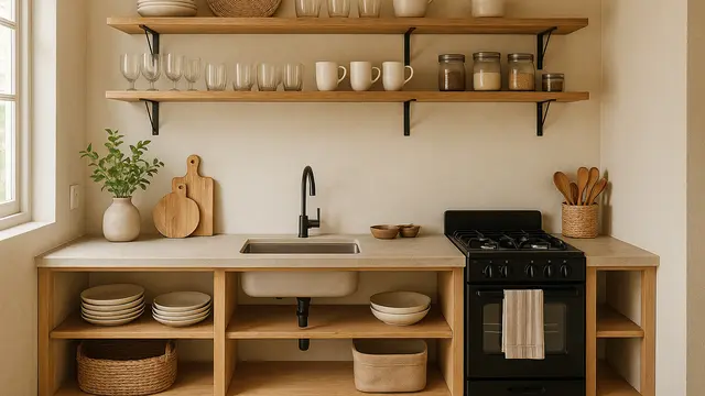 7 Desain Dapur Kecil Tanpa Kitchen Set yang Tetap Menawan, Solusi Praktis untuk Rumah Minimalis